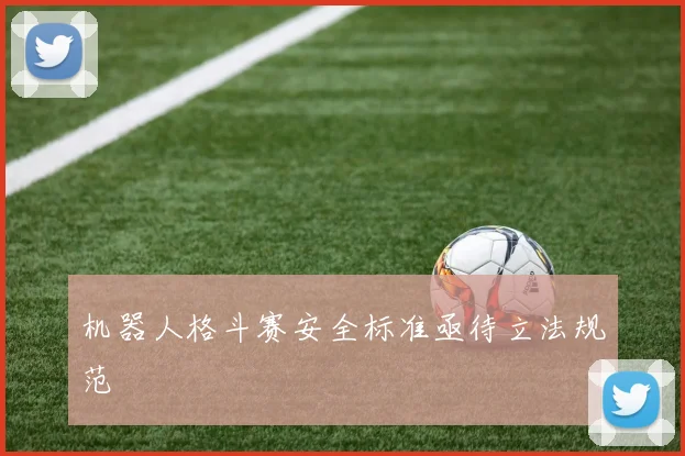 机器人格斗赛安全标准亟待立法规范